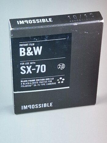 Impossible (Polaroid) SX-70 black&white