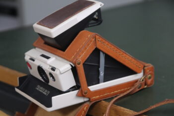 Polaroid SX-70 Ledertasche Original – Bild 5