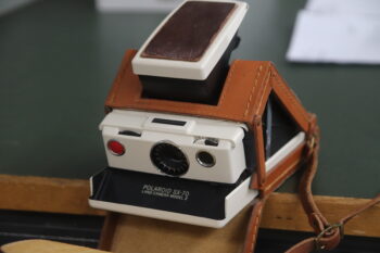 Polaroid SX-70 Ledertasche Original – Bild 4