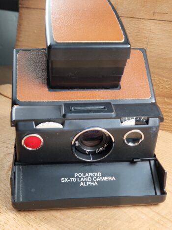 Polaroid SX70 Kamera APLHA / Braun – Bild 7