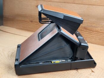 Polaroid SX70 Kamera APLHA / Braun – Bild 4