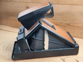 Polaroid SX70 Kamera APLHA / Braun – Bild 3