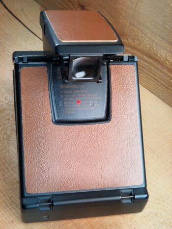 Polaroid SX70 Kamera APLHA / Braun – Bild 2