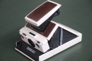 Polaroid SX-70 Faltkamera weiss – Bild 10